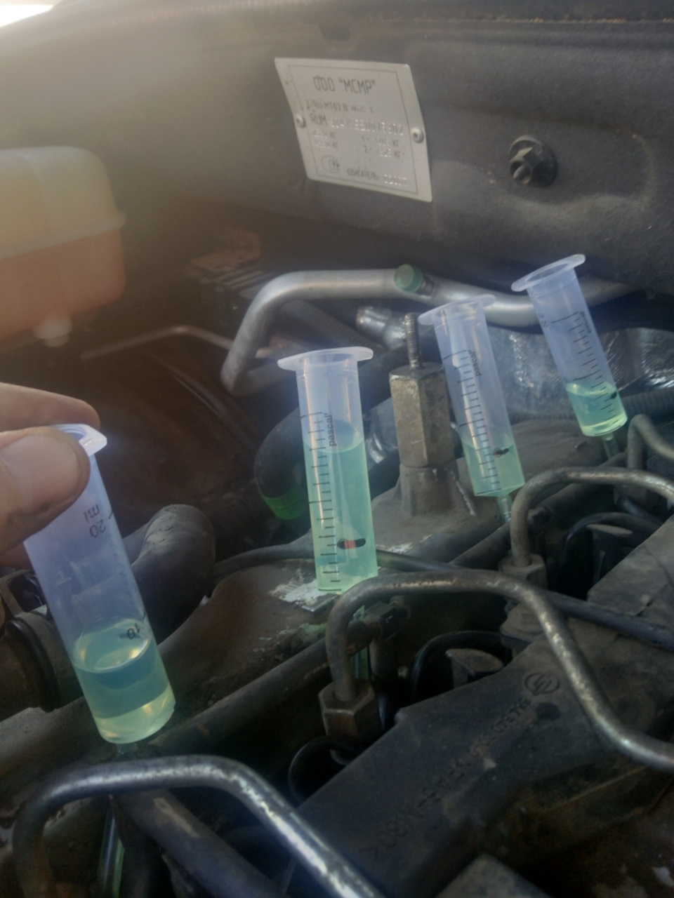 Форсунки — SsangYong Kyron, 2 л, 2014 года | своими руками | DRIVE2