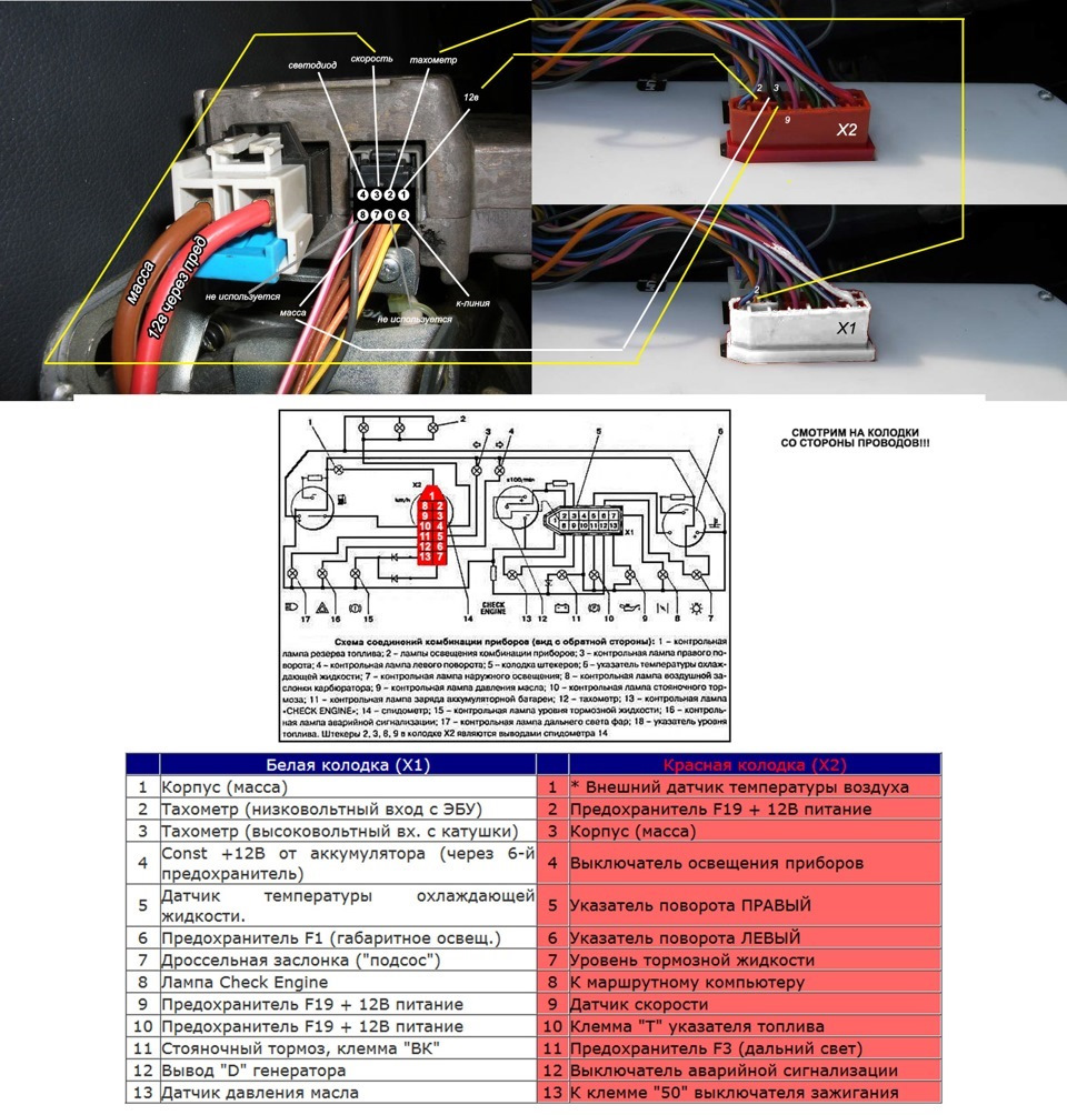 Схема эур лада калина