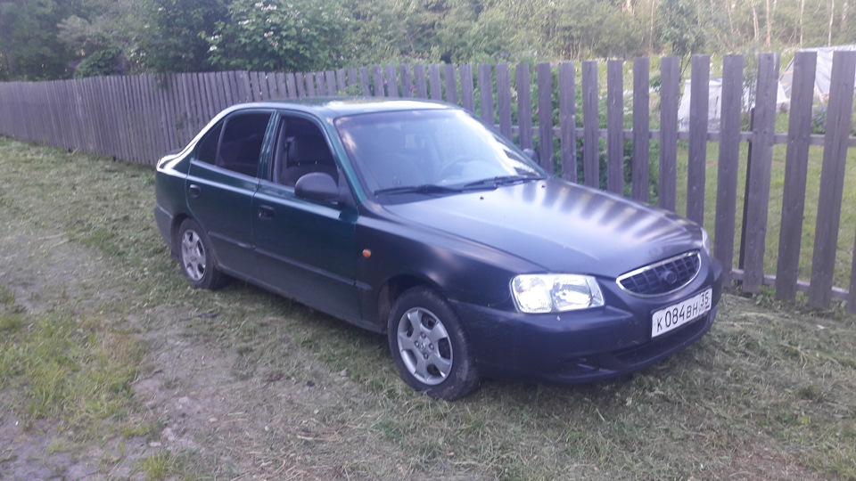 Кондей — Hyundai Accent (2G), 1,5 л, 2003 года | электроника | DRIVE2