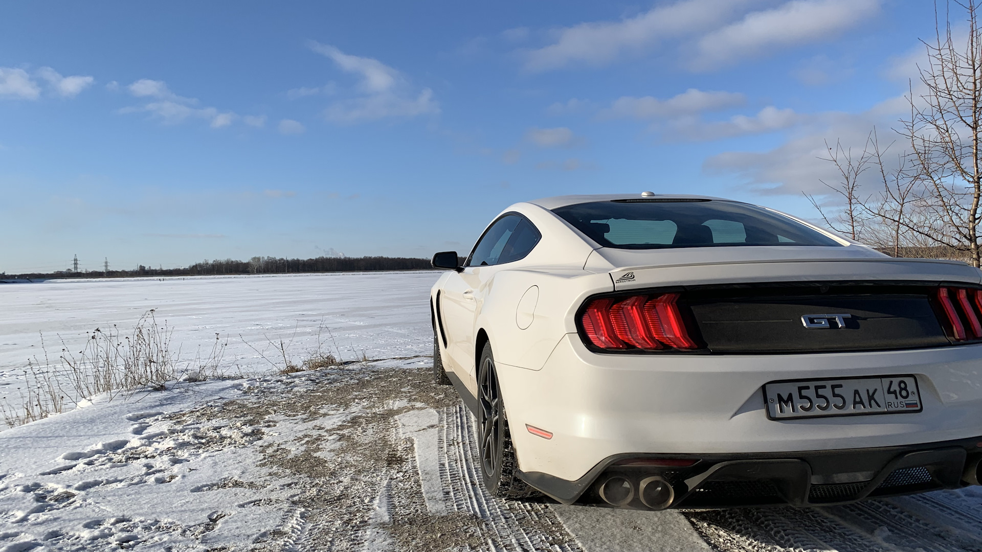 Ford Mustang (6G) 2.3 бензиновый 2017 | Белый-жемчуг на DRIVE2