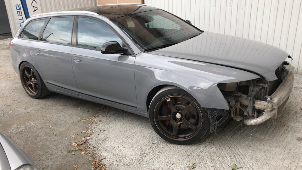 еще на старых колесах — Audi A6 Avant (C6)