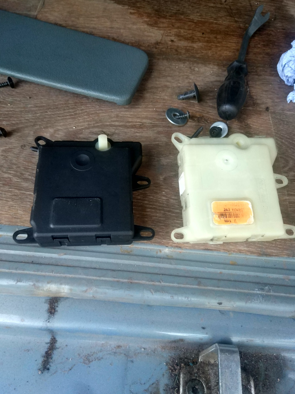 Моторчик заднего привода печки 2 часть. — Ford Transit (7G), 2,2 л ...
