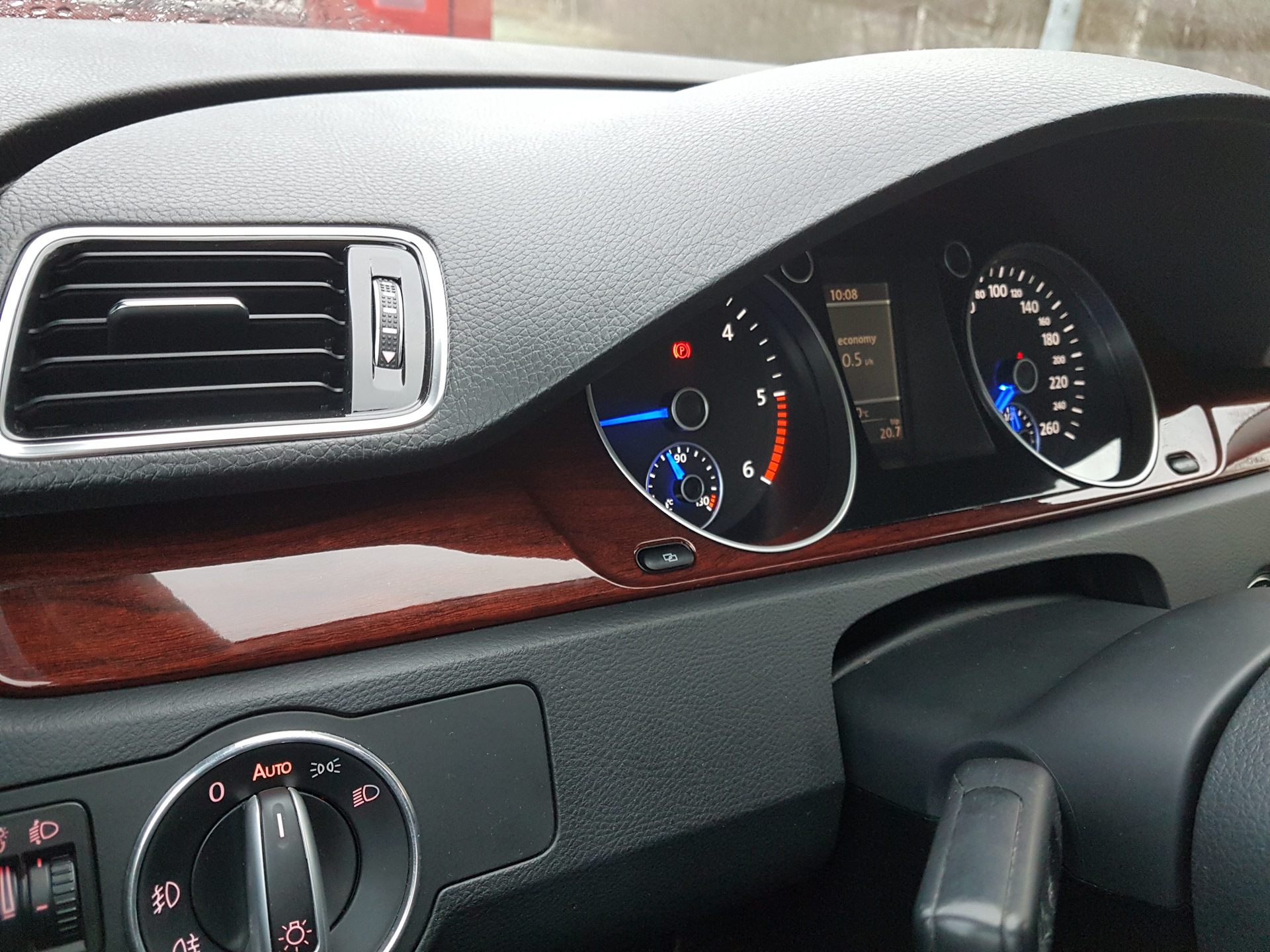 Как снять приборку пассат б6 Пассат б6 декор под зебрано - Volkswagen Passat Variant (B6), 2 л, 2007 года тюн