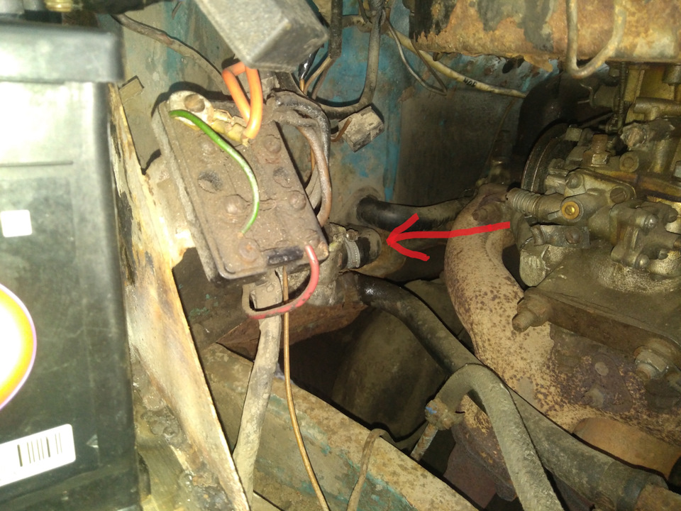 Замена патрубков печки. 27 лет на этой "Газельке". Капсула времени ...