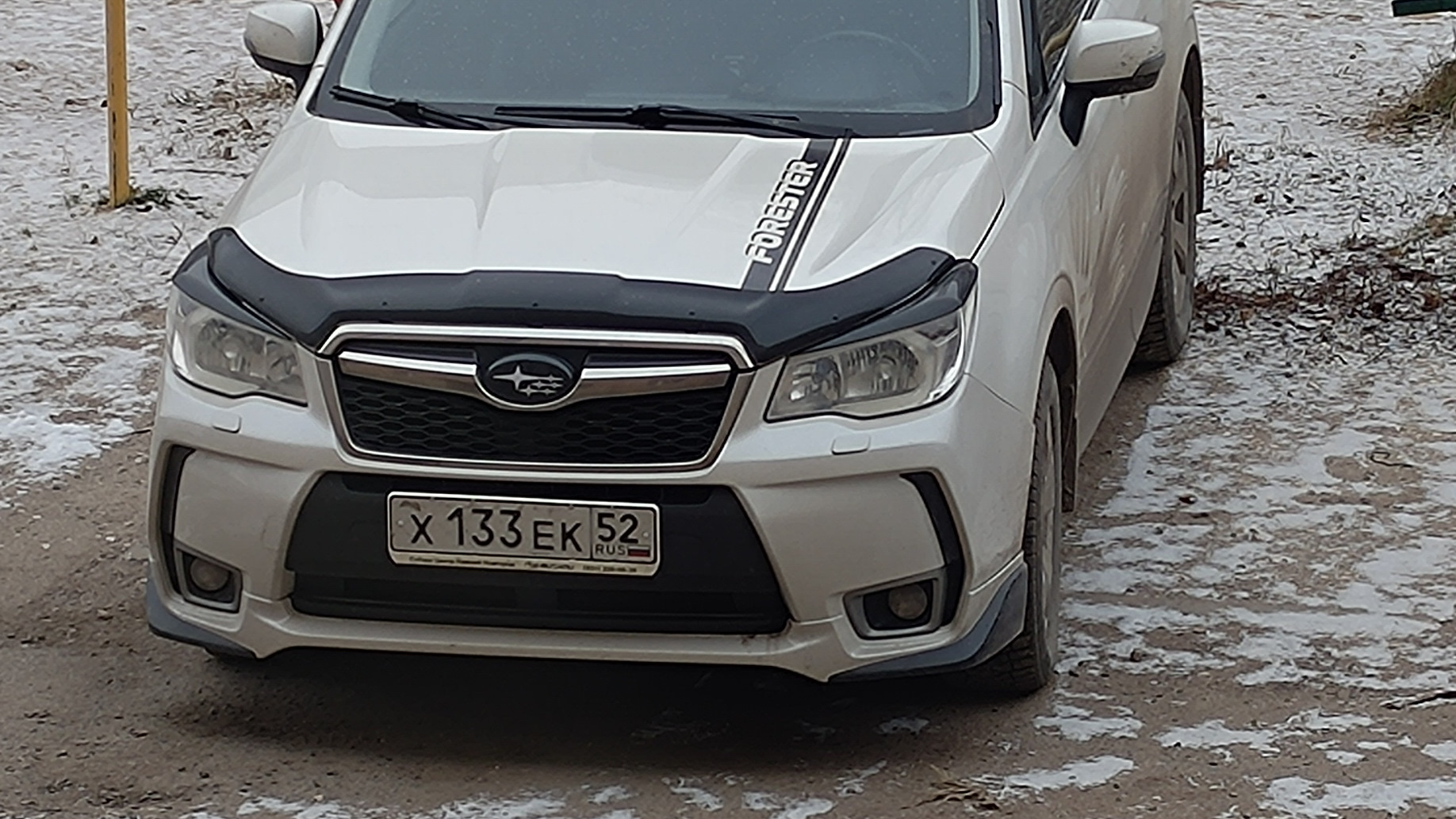 Subaru Forester (SJ) 2.5 бензиновый 2013 | Белый Перламут 2.5 Л на DRIVE2