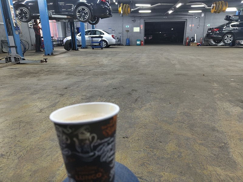 Когда понял, что успел и даже можно выпить кофе — Daewoo Gentra