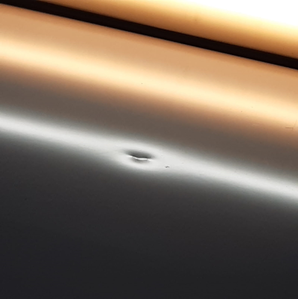 Выпрямление вмятины без покраски — Toyota Camry (XV50), 3,5 л., 2013 ...