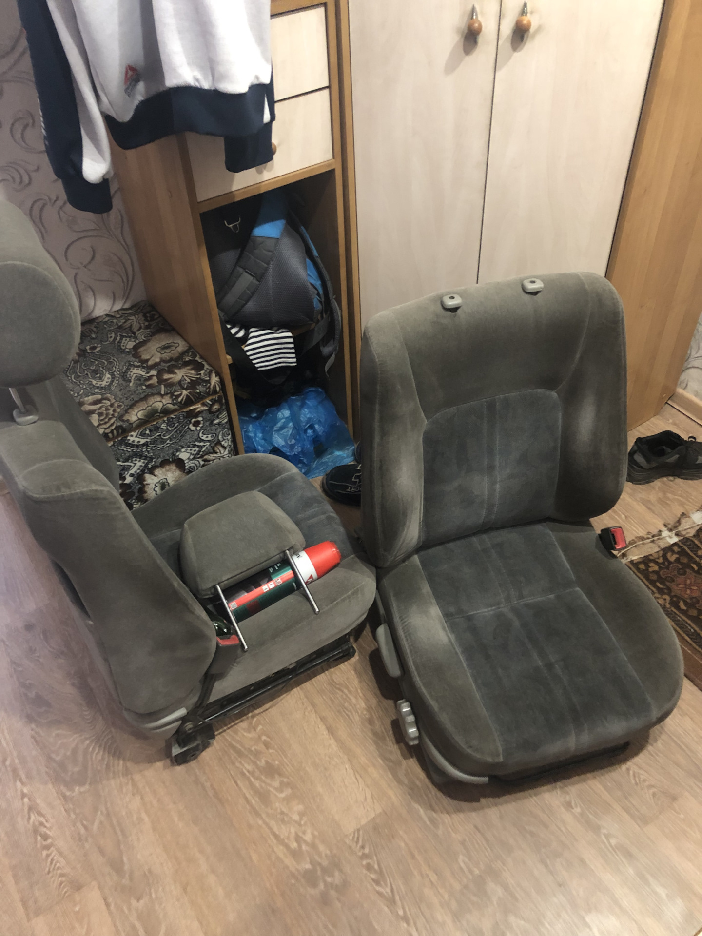 Сухая химчистка салона ч.1 — Toyota Camry Gracia, 2,2 л., 2001 года ...