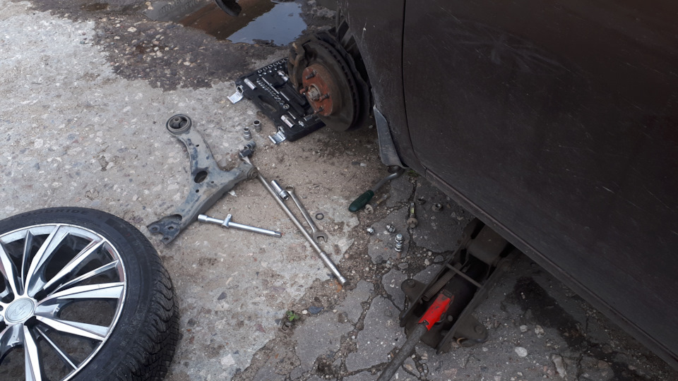 Замена сайлентблоков нижнего рычага подвески лифан солано 2 — Lifan ...