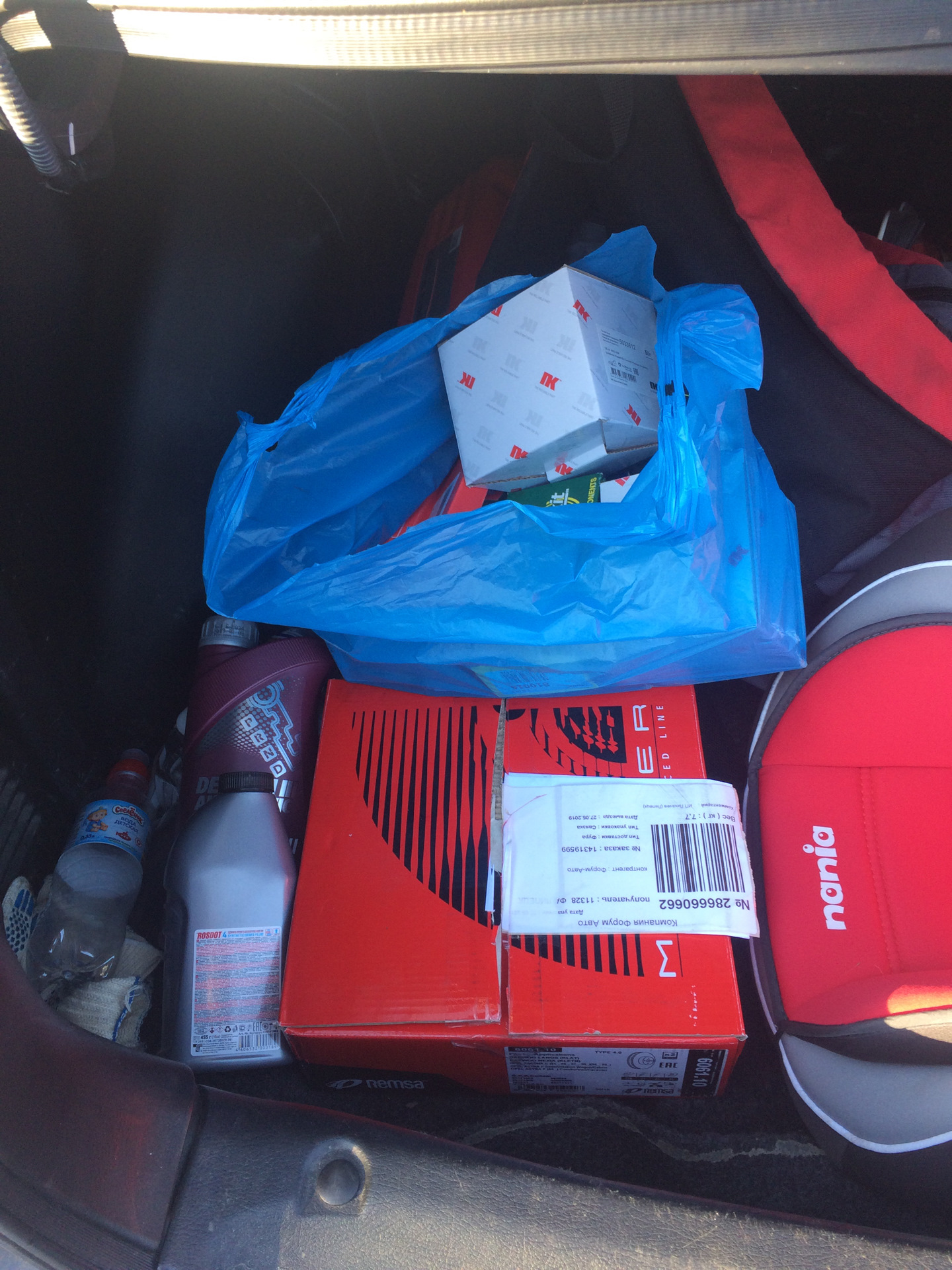 Вот я, накупив ништячков — Chevrolet Lanos, 1,5 л, 2006 года | плановое ...