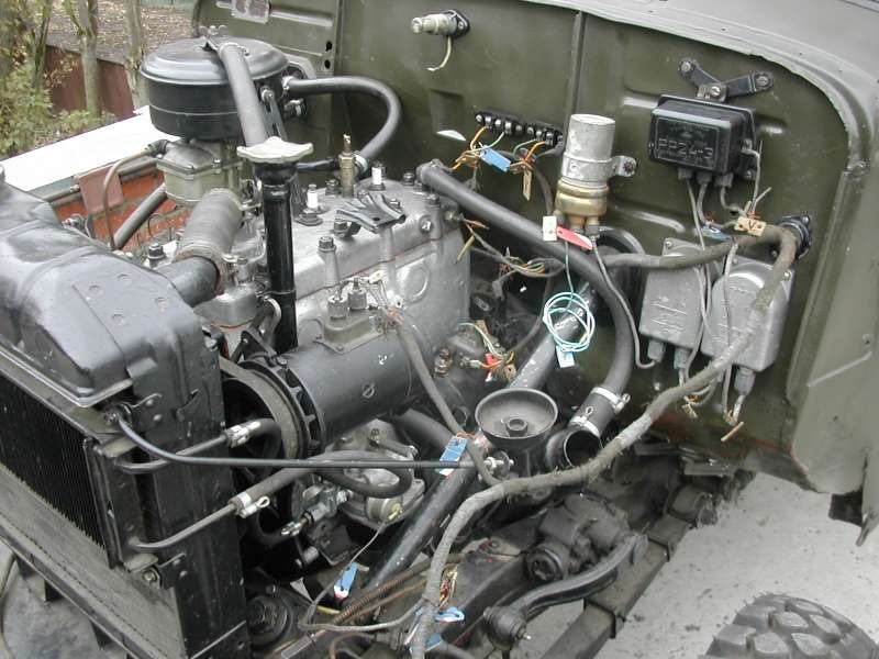 Двигатель газ 69 фото