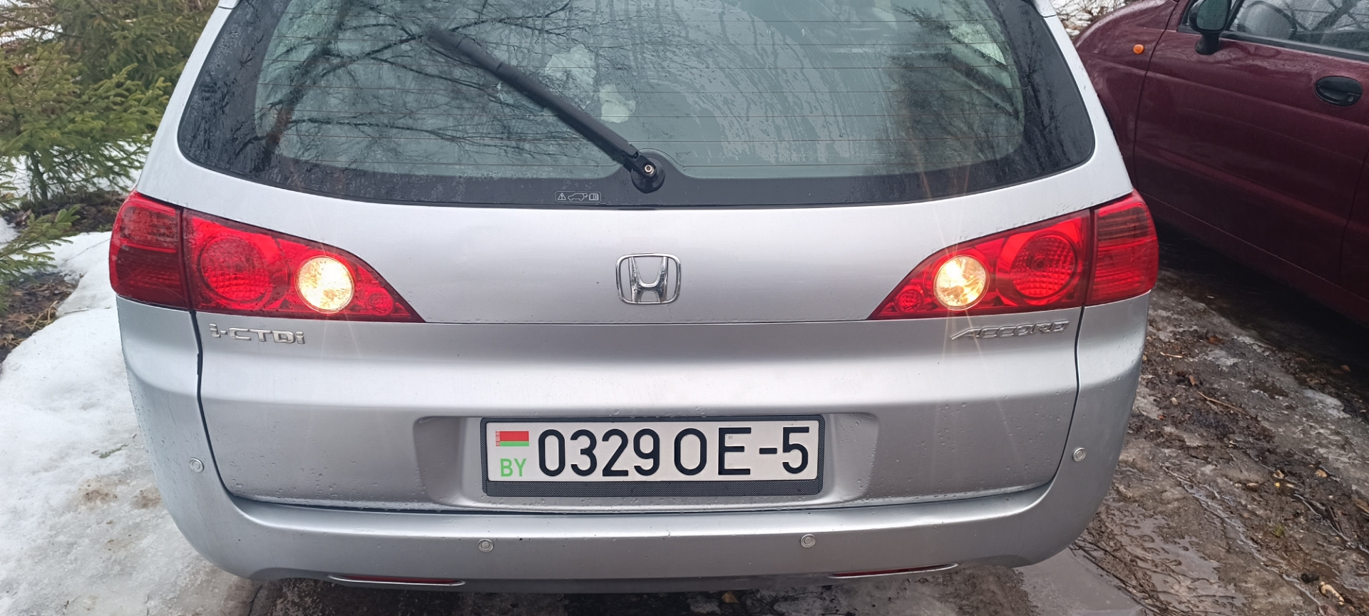 Симметричные фонари заднего хода и реле мигания стоп-сигнала — Honda ...