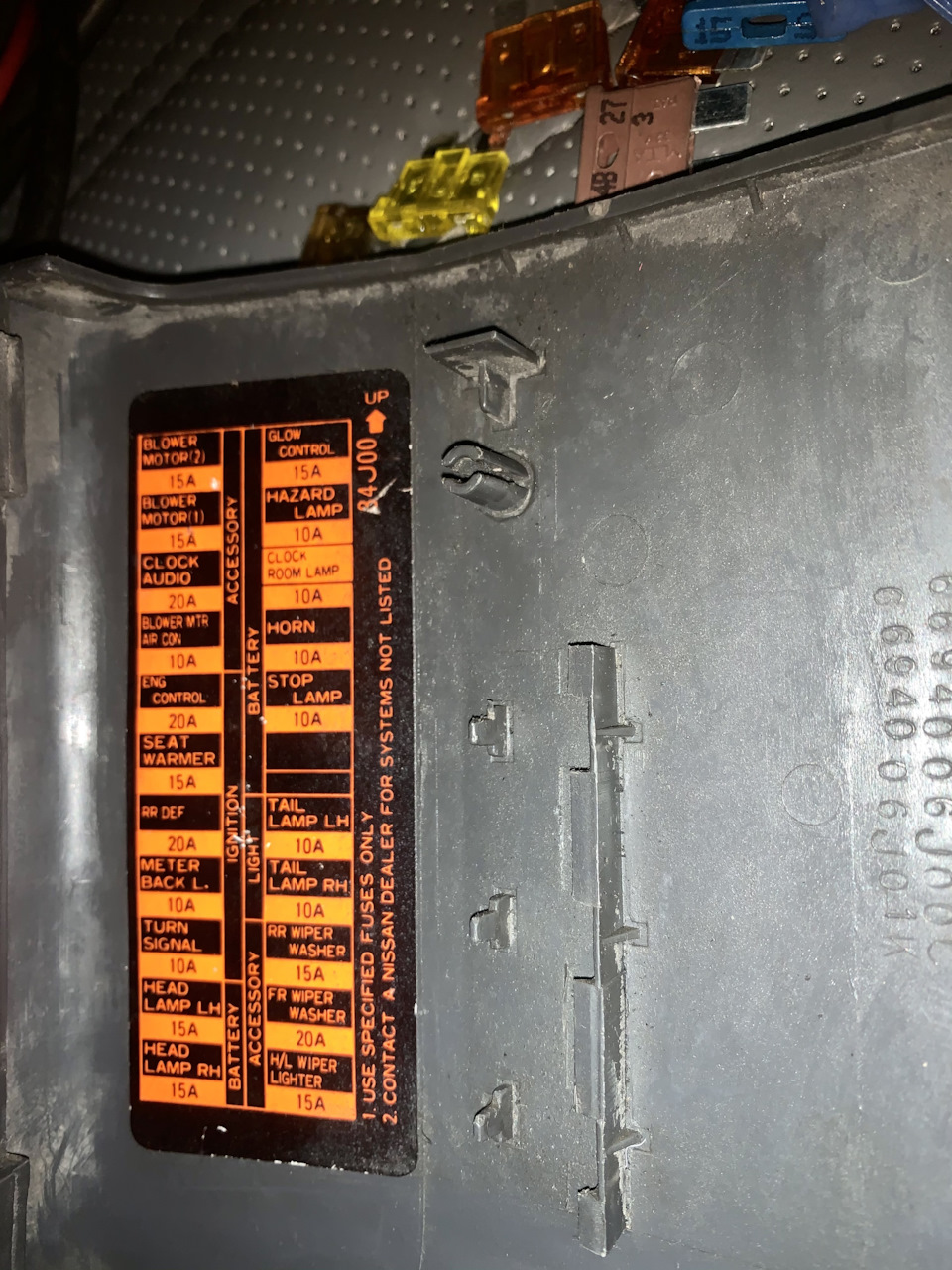 Ниссан патрол схема подключения свечей накала