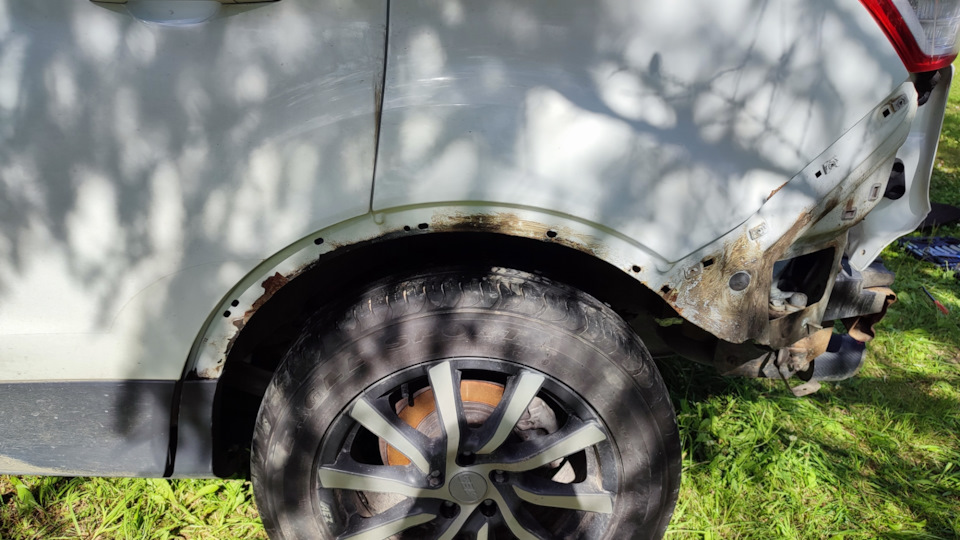 Покраска и антикор скрытых поверхностей — Ford Kuga (2G), 1,6 л, 2013 ...