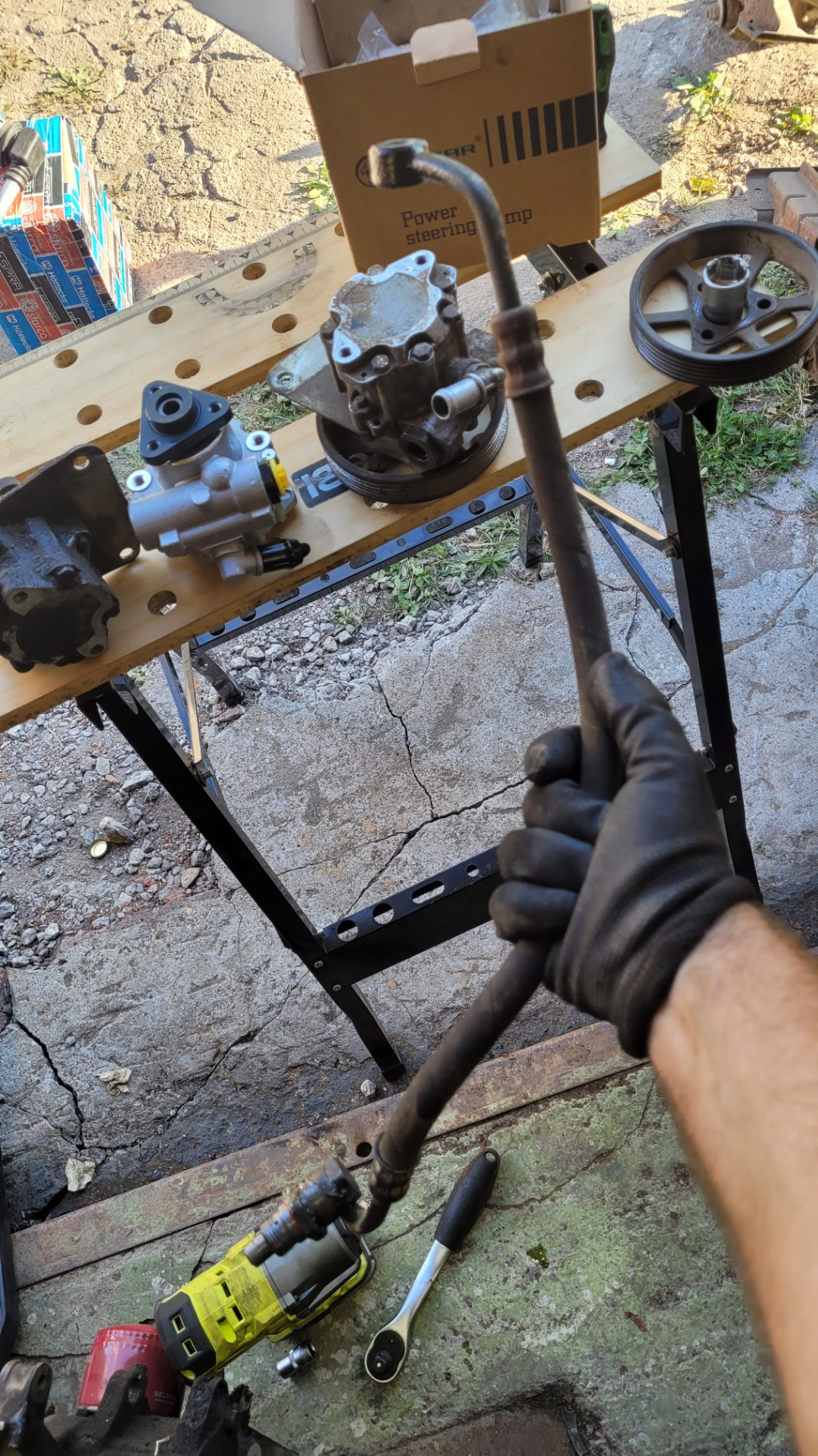 #271. Насос ГУРа от ПРИОРЫ, он же ШНиВА/ RAVENOL 'SSF' — Servolenkung ...