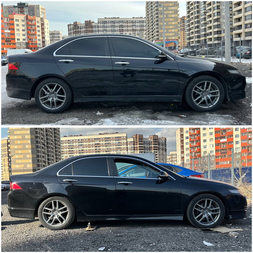 Стойки modulo и новые диски — Honda Accord (7G), 2,4 л, 2007 года | тюнинг  | DRIVE2