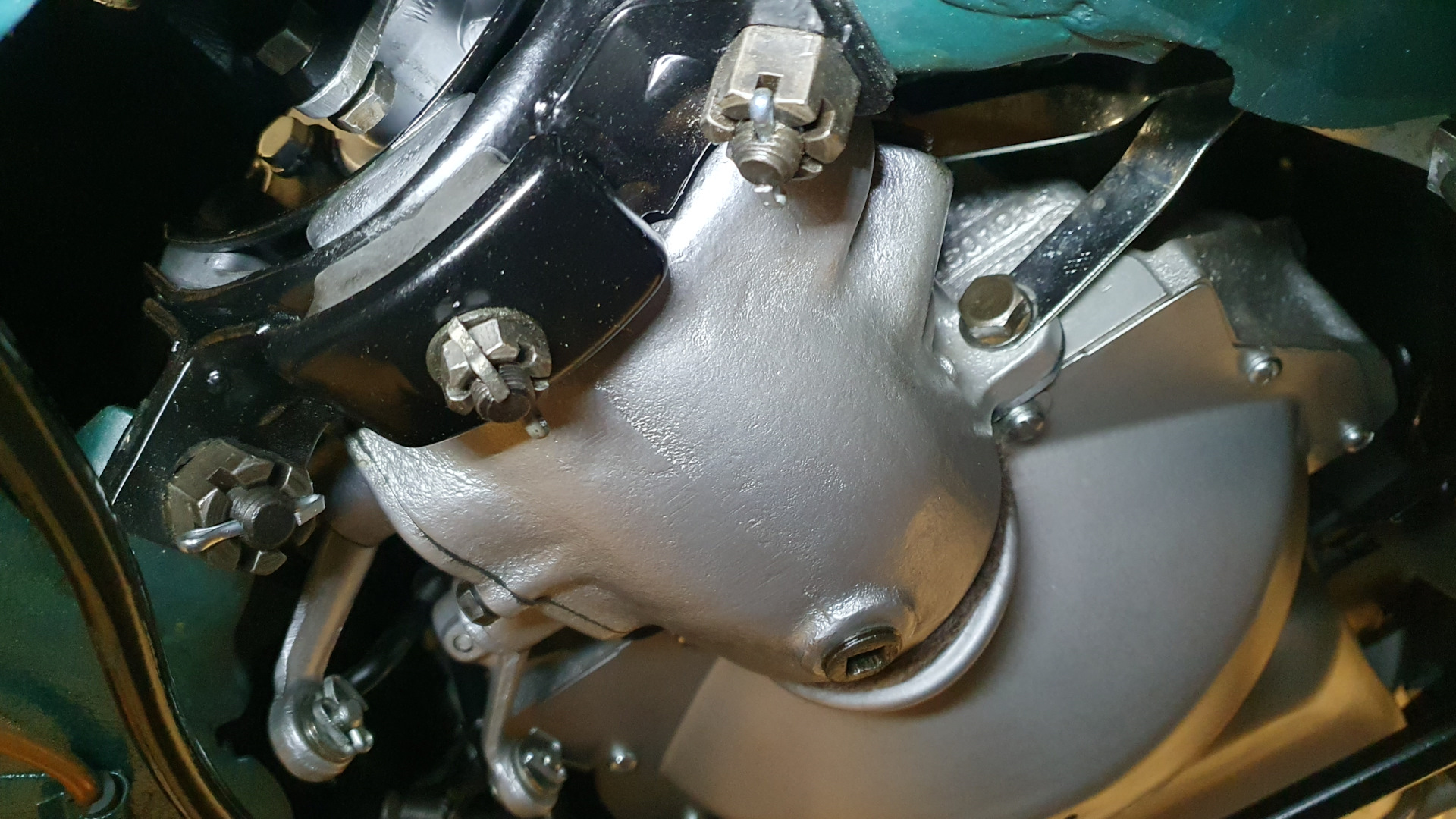 "Фланец крепления карданного вала." — Москвич 401, 1,1 л, 1954 года ...