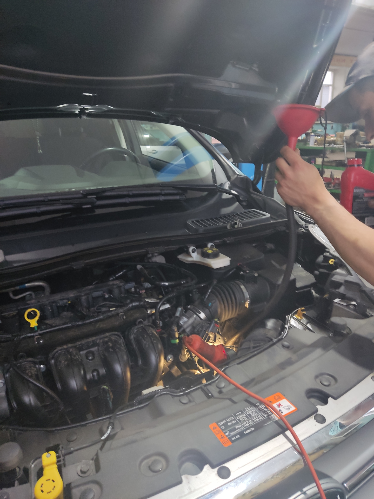 ТО 70000+ замена масла в АКПП №2 — Ford Kuga (2G), 2,5 л, 2018 года ...