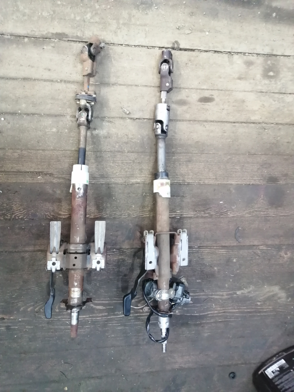 SG5 — слева СВ7. — справа — Honda Accord (4G)