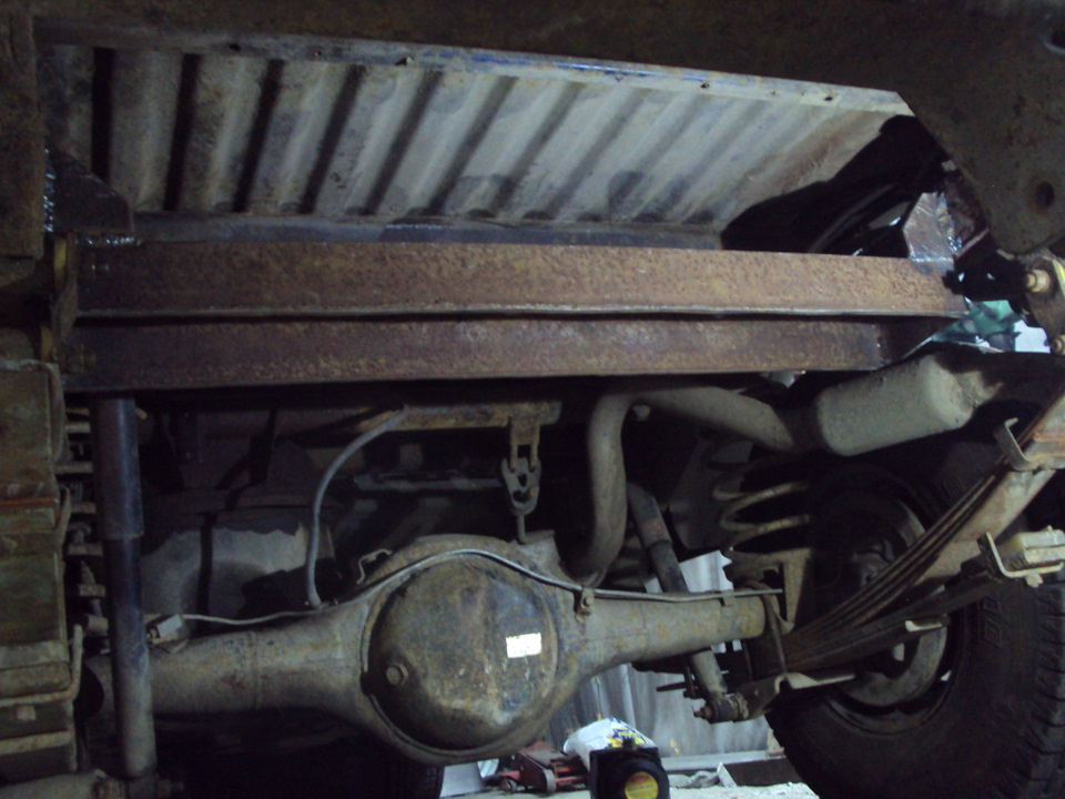 Установка лебедки.(в базу). Начало. — Mitsubishi L200 (3G), 2,5 л, 1999 ...