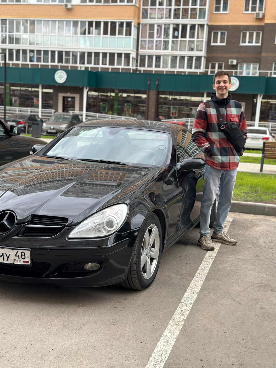 Купили Mercedes-Benz SLK R171 3.0 литра кабрио — DRIVE2