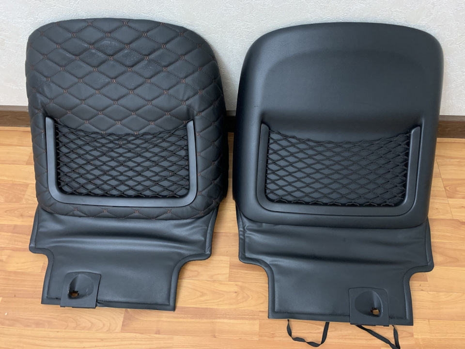 Замена задней обшивки передних сидений — Toyota Land Cruiser 200, 4,5 л ...