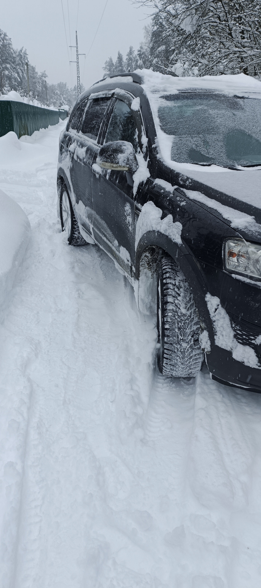 морозы ночью до -30 — Chevrolet Captiva (1G)