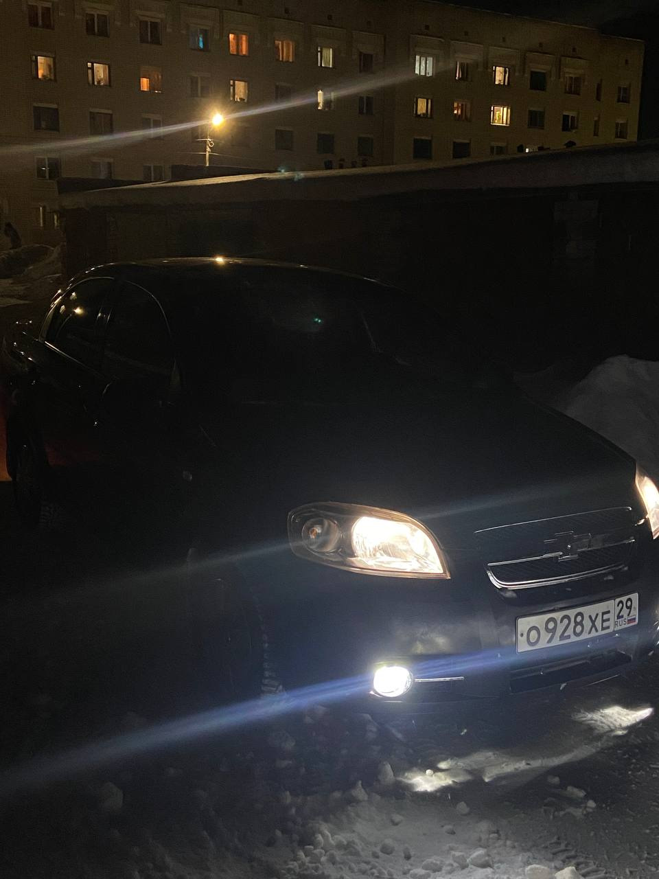 #3. Установка линзованных Led ПТФ на Авео. Полировка фар, замена ламп ...
