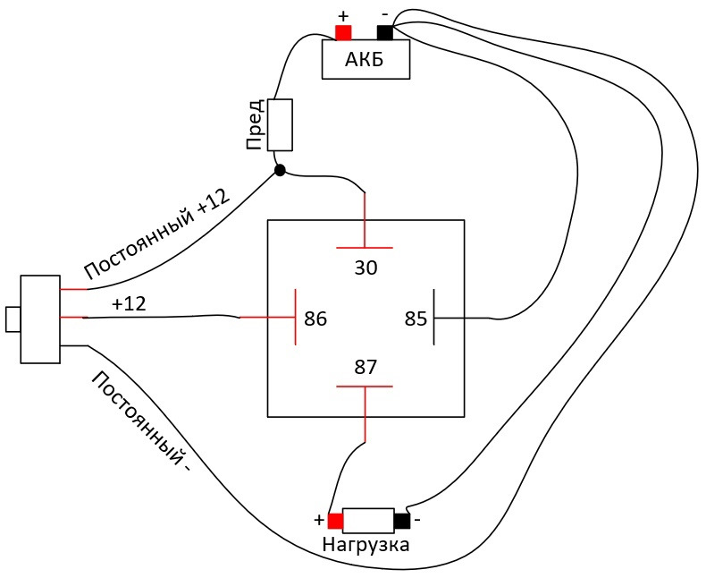 Схема подключения 2 усилителей