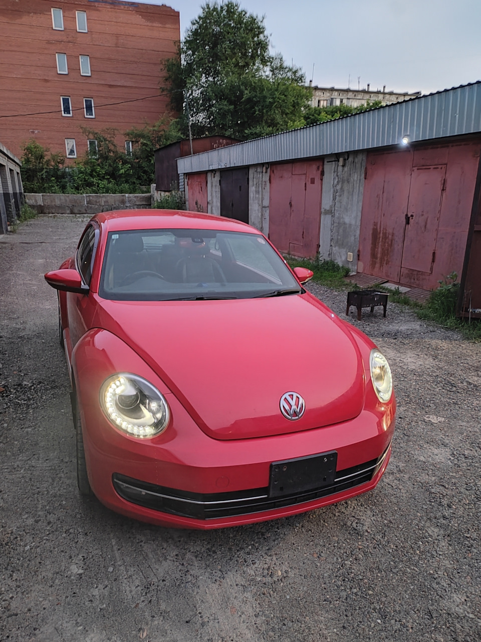 Ура, дома — Volkswagen Beetle (A5), 1,2 л, 2014 года | покатушки | DRIVE2