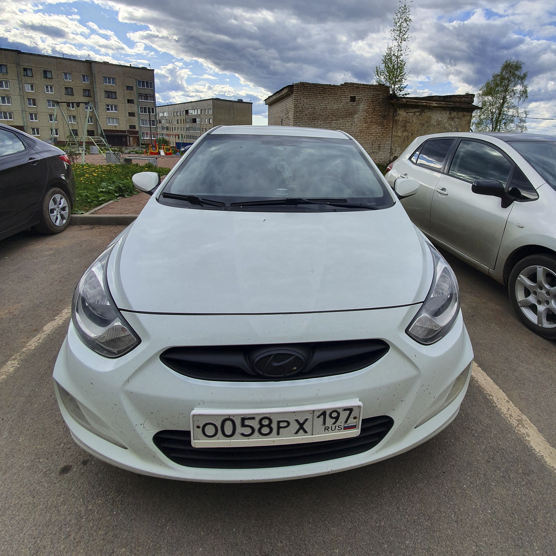 hyundai solaris антихром