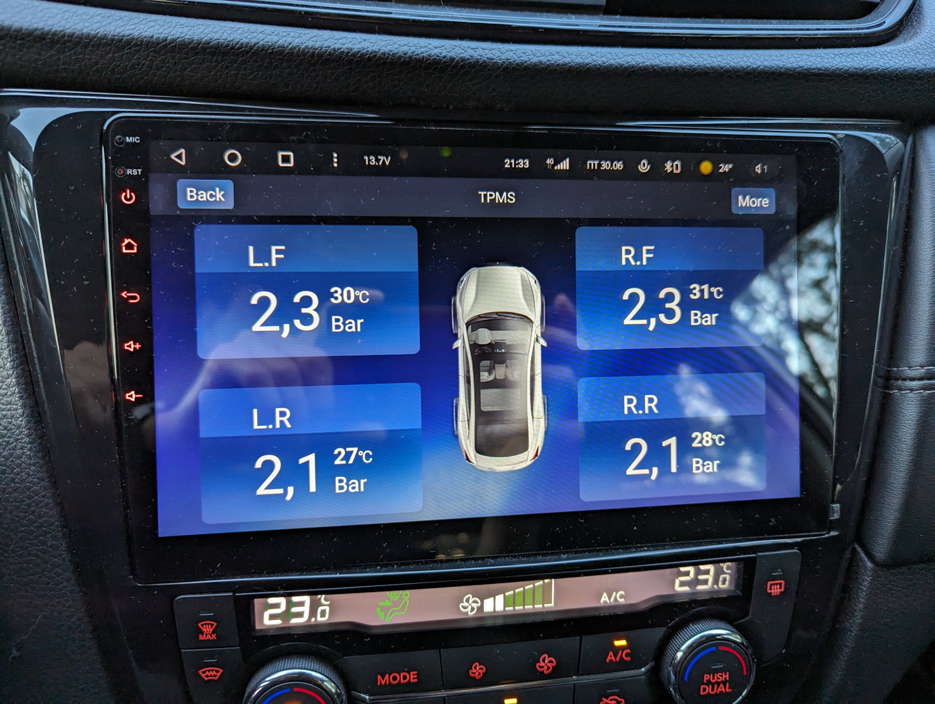 Teyes tpms приложение