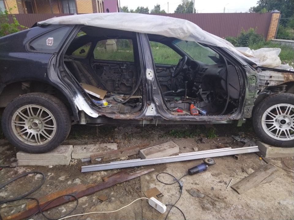 Как переварить пороги на Honda Accord 5. Полный гайд даже для самого ...