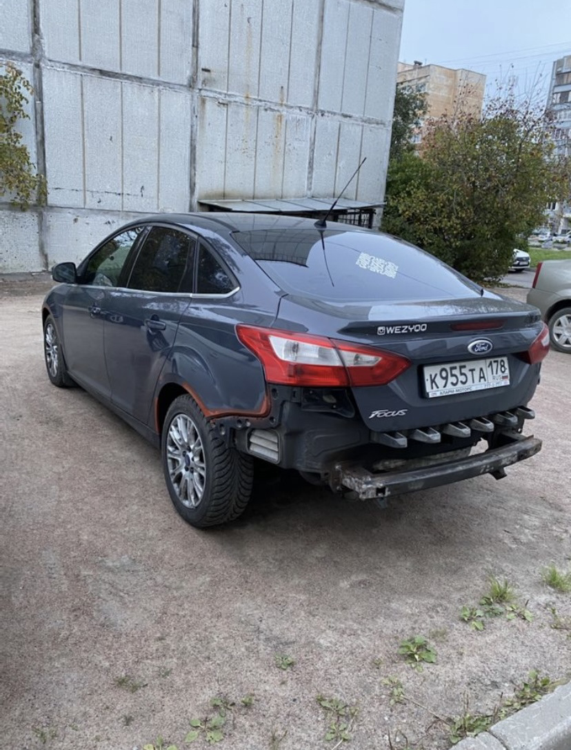 ☢️Покраска арок и крышки багажника☣️ — Ford Focus III Sedan, 1,6 л, 2011  года | своими руками | DRIVE2