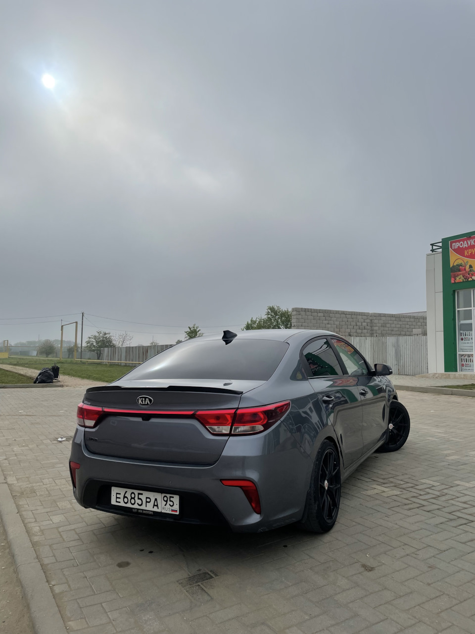 тонировка и крыло — KIA Rio (4G), 1,6 л, 2019 года | кузовной ремонт |  DRIVE2