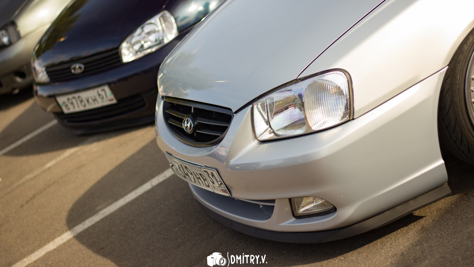 Hyundai Accent (2G) 1.5 бензиновый 2008 | Stance static на DRIVE2