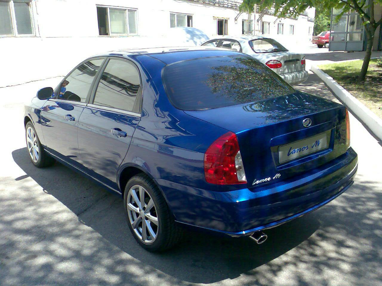 chevrolet lanos 2008 синий