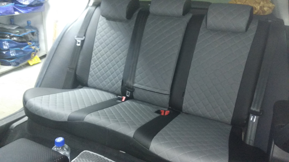 Установка авточехлов. — Volkswagen Jetta VI, 1,4 л, 2011 года ...