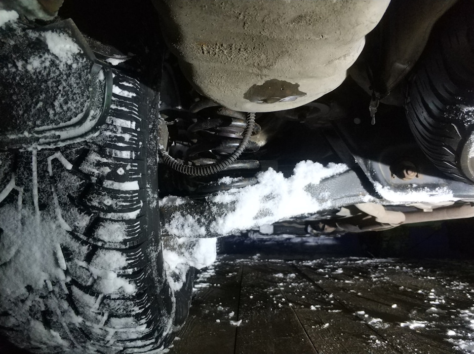 Конденсат в глушителе — Hyundai Santa Fe (2G), 2,7 л, 2006 года ...