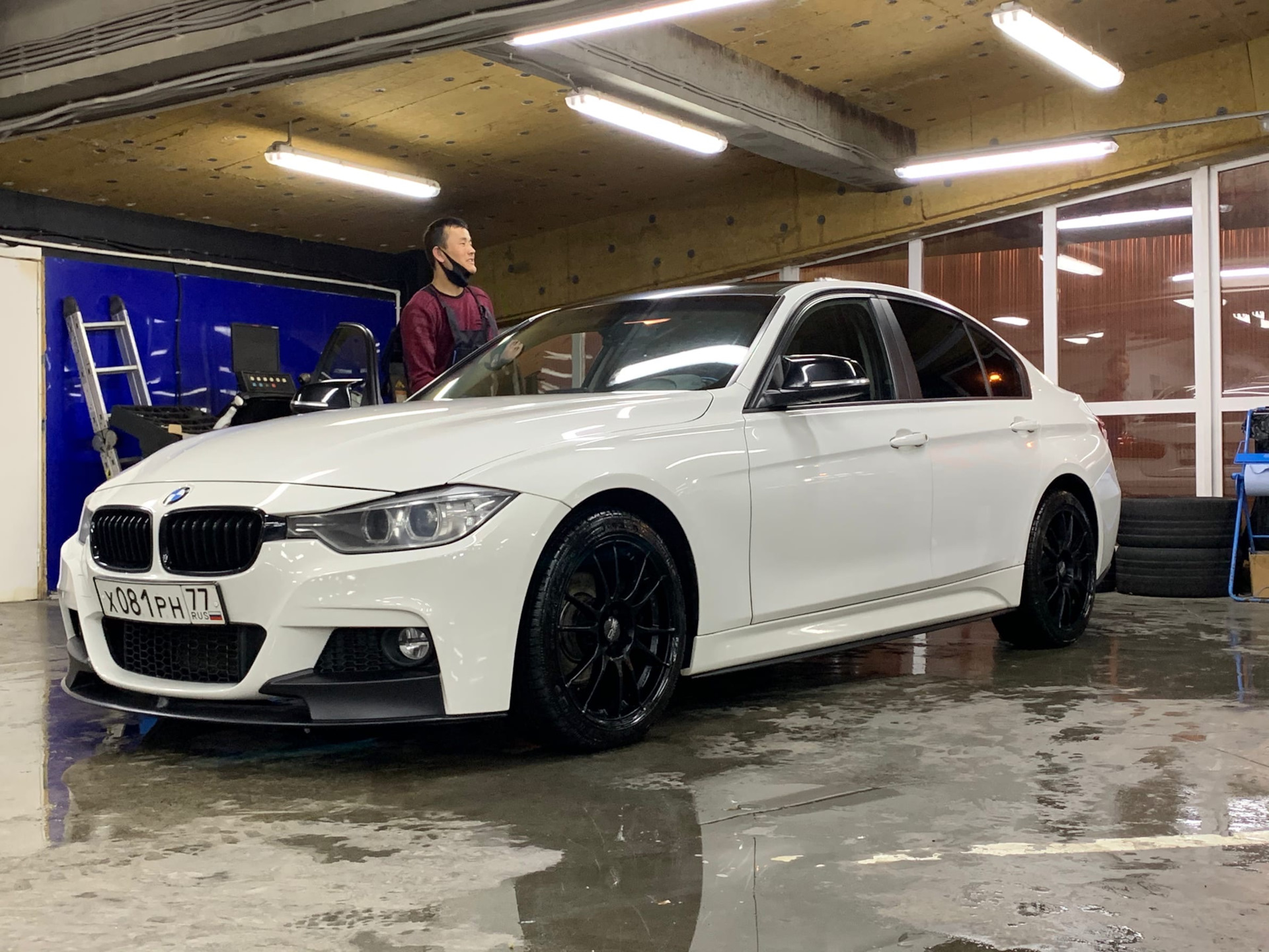 BMW f30 White