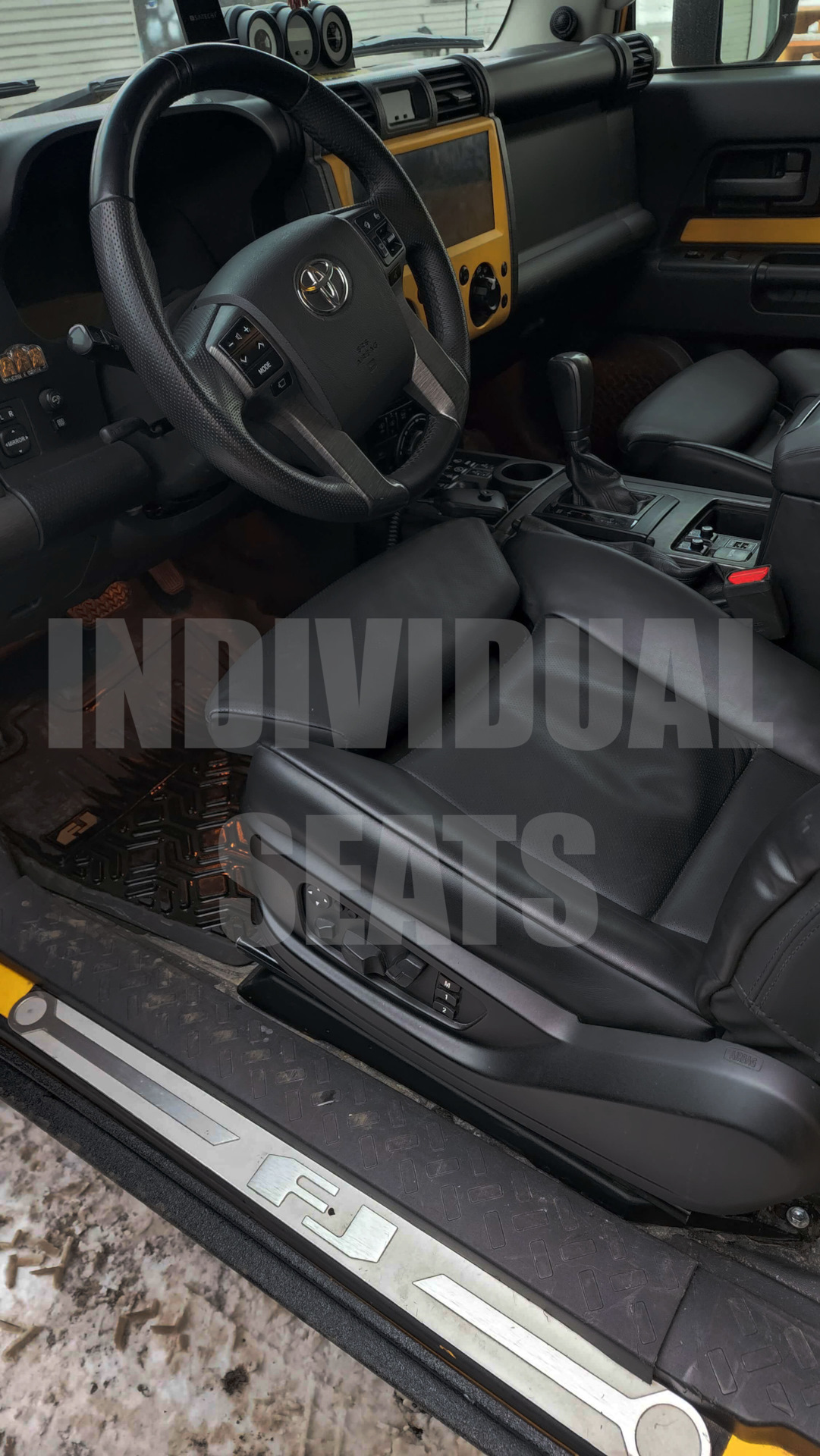 Установка сидений BMW F01 7 series в Toyota FJ Cruiser — INDIVIDUAL ...