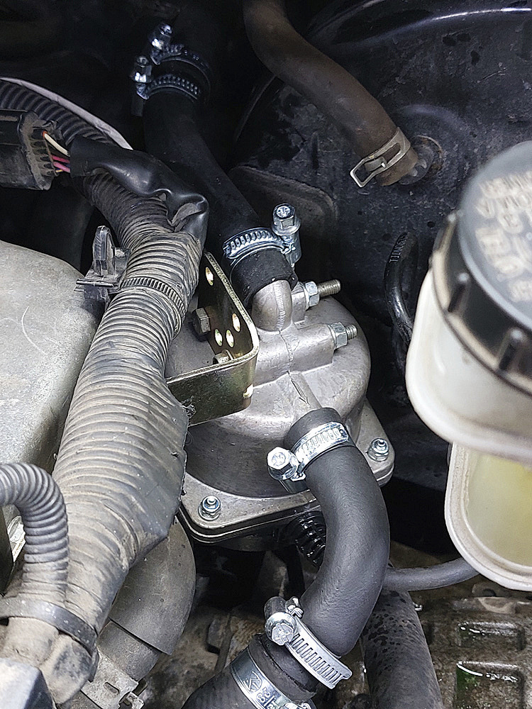 Подогреватель "Старт-Турбо". Установка — Nissan X-Trail II (t31), 2,5 л ...