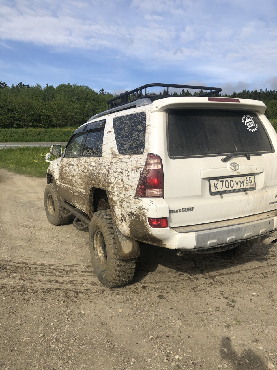 Лифт подвески! Хьюстон…полёт нормальный))) — Toyota Hilux Surf (4G), 2,7 л,  2004 года | тюнинг | DRIVE2