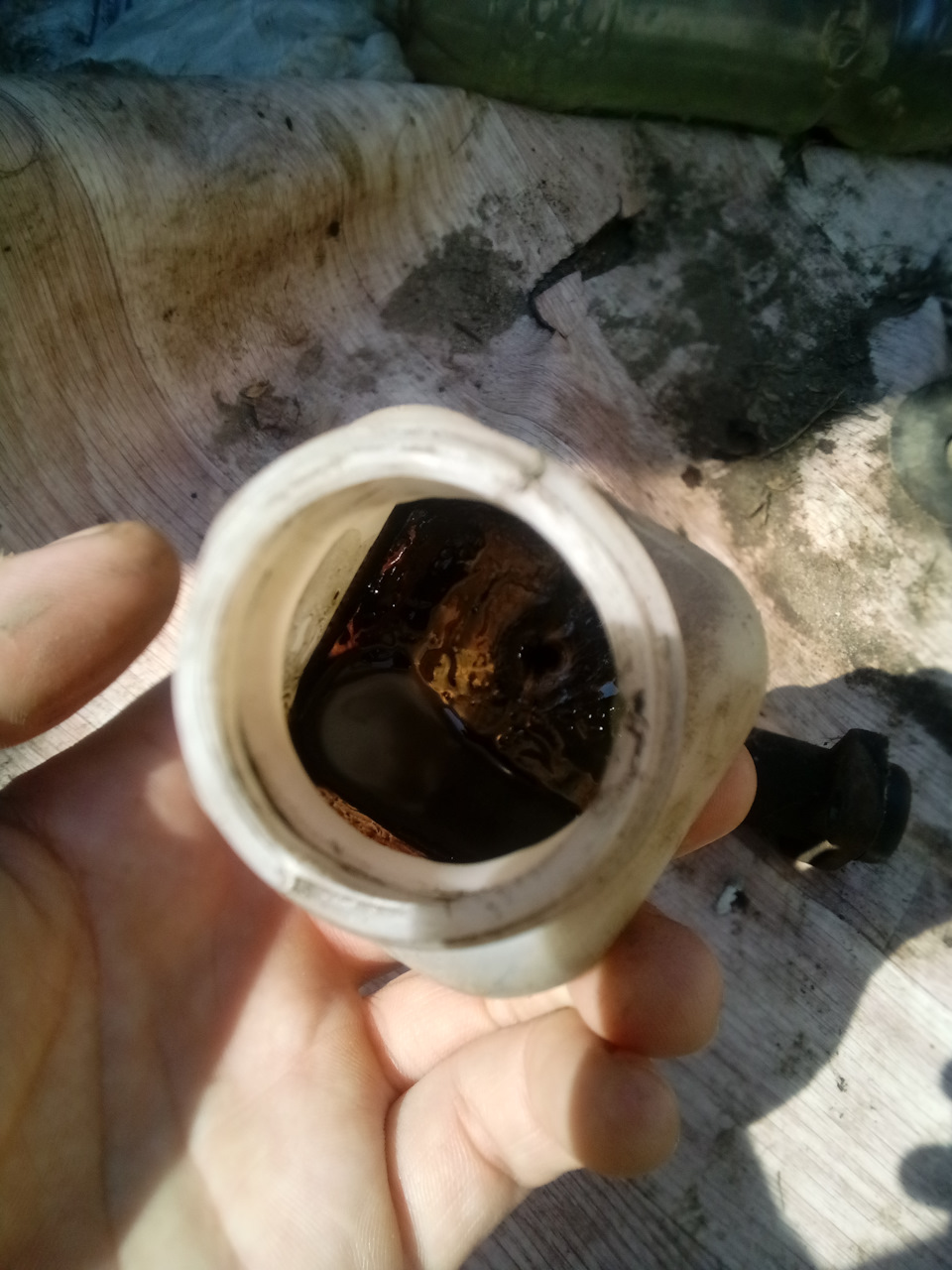 Наличие каки на дне бочка говорит о том что надо было всё это сделать раньше. — Lada 2120 Надежда