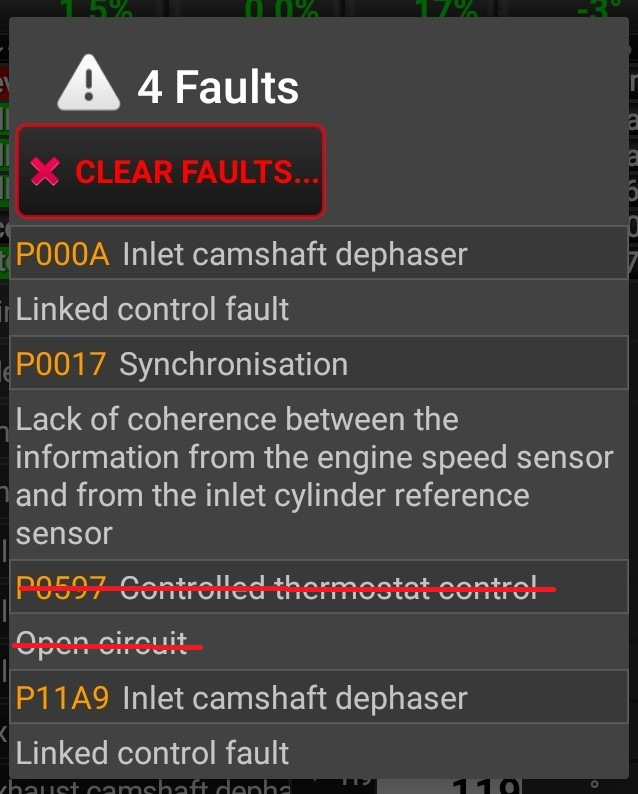 Диагностика электромагнитного клапана фаз (фазорегулятора) EP6, на
