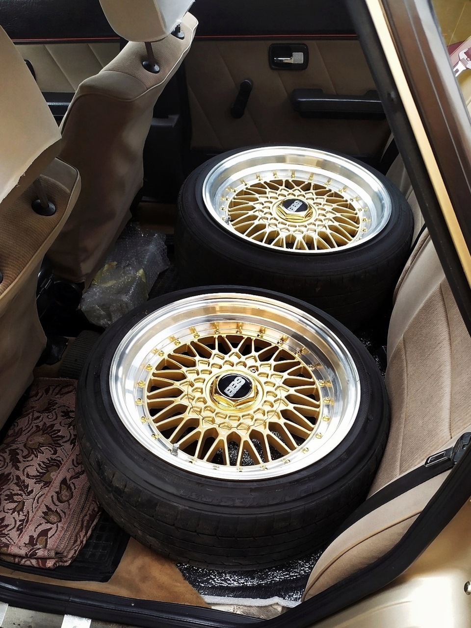 Диски BBS RS — Audi 80 (B2), 1,8 л, 1986 года | колёсные диски | DRIVE2