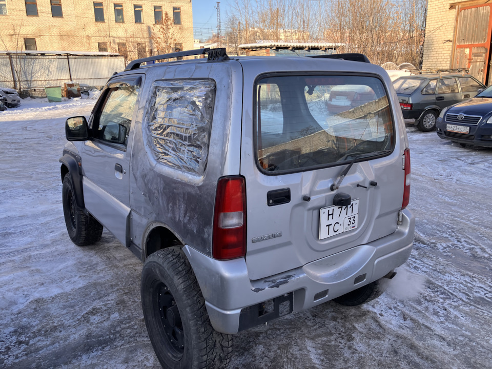 Ремонт после переворота — Suzuki Jimny (1G), 1,3 л, 2003 года ...