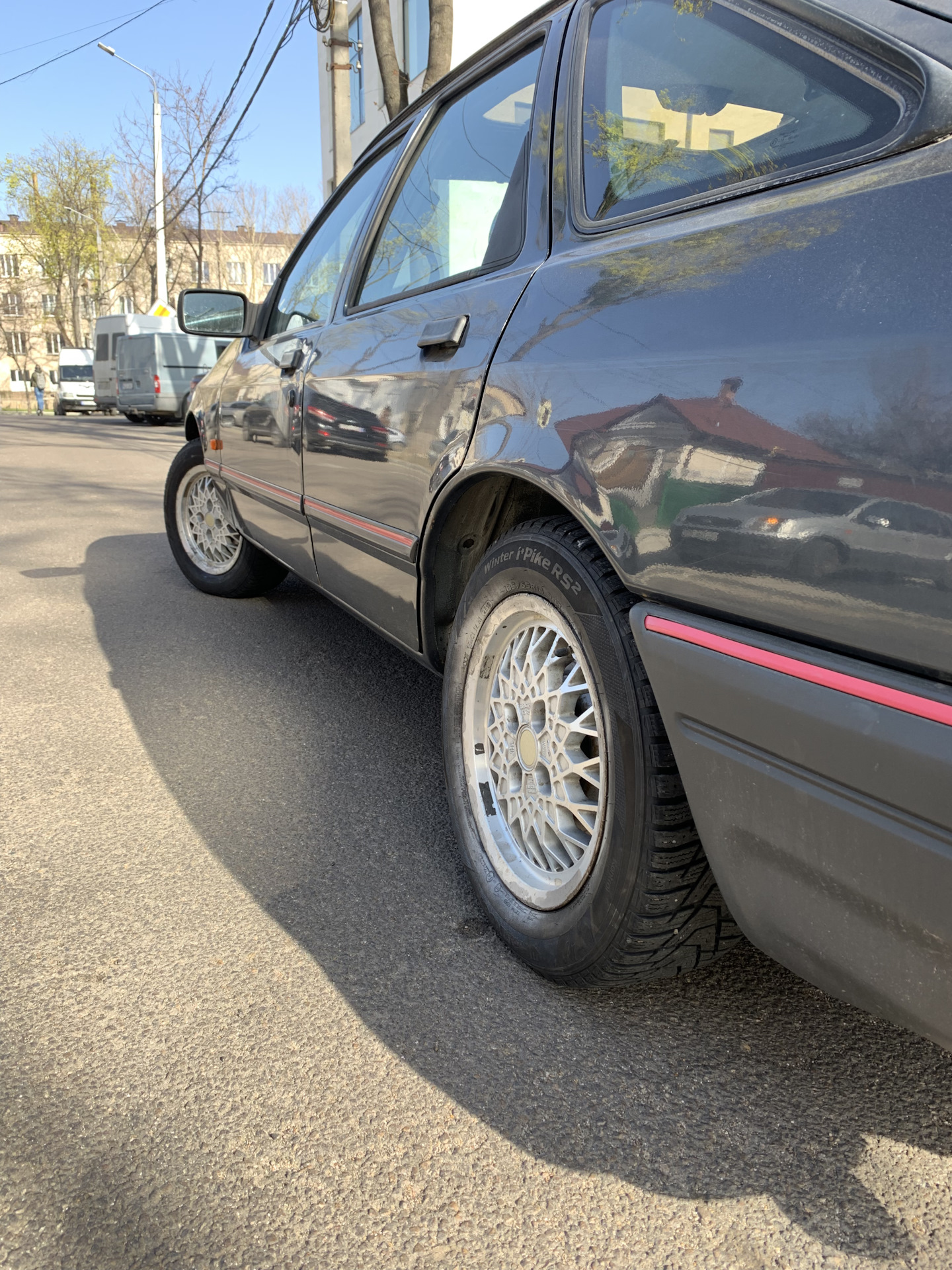 Диски. Лёгкое приближение к RS — Ford Sierra, 2 л, 1989 года | колёсные  диски | DRIVE2