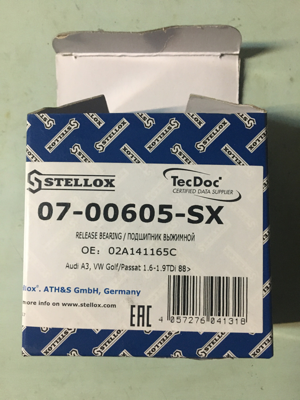 0700605SX Выжимной подшипник STELLOX | Запчасти на DRIVE2