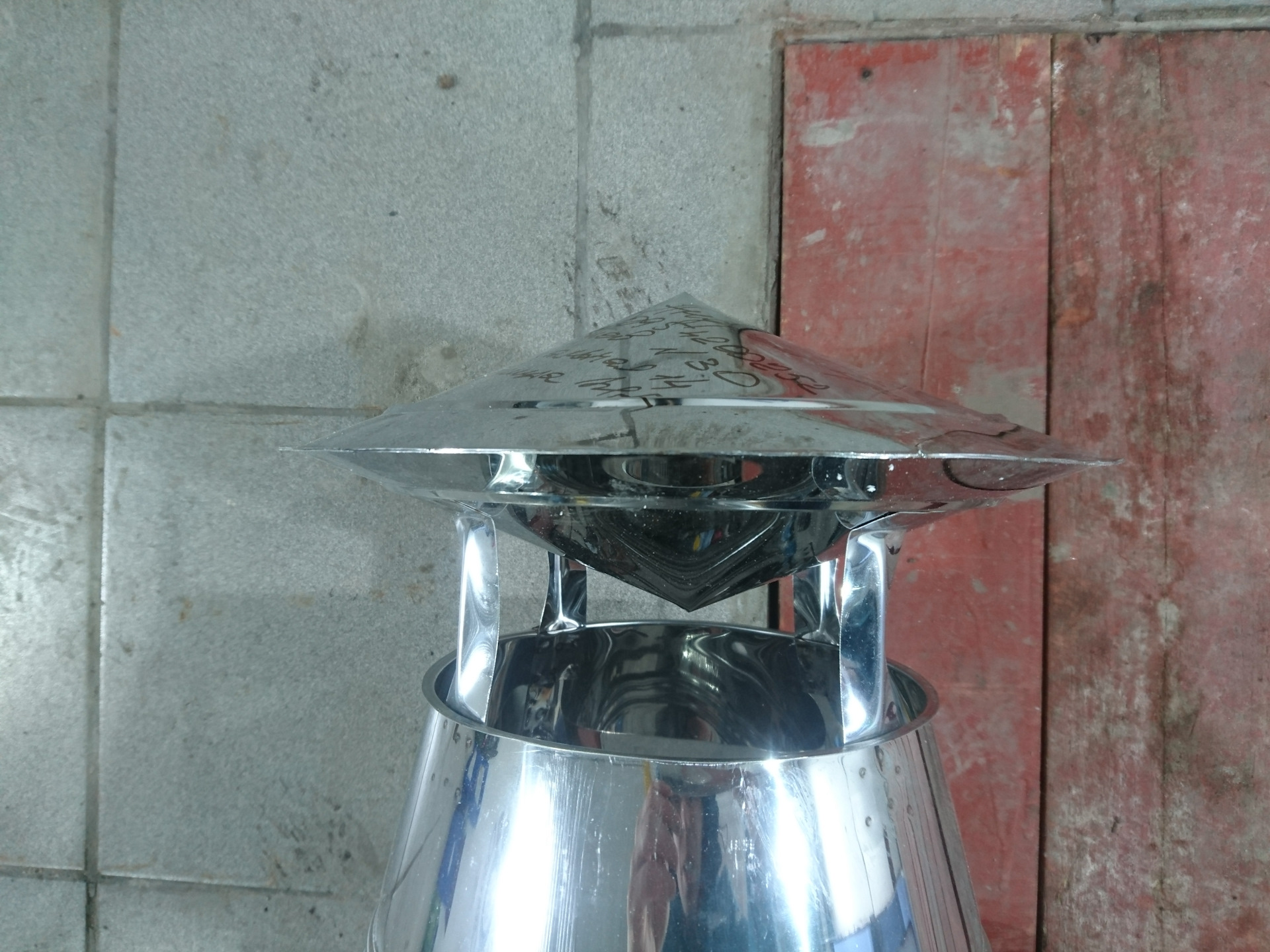 самодельный дефлектор вольперта григоровича на диаметр 100